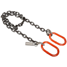 Lifting and Lashing Chain Sling with Master Link and Clevis Hook Pear Link